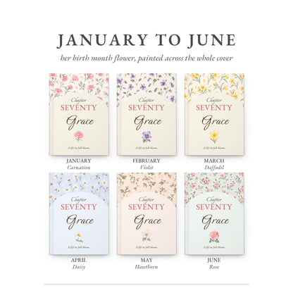 Chapter Birth Flower Birthday Journal for Her, photo 6