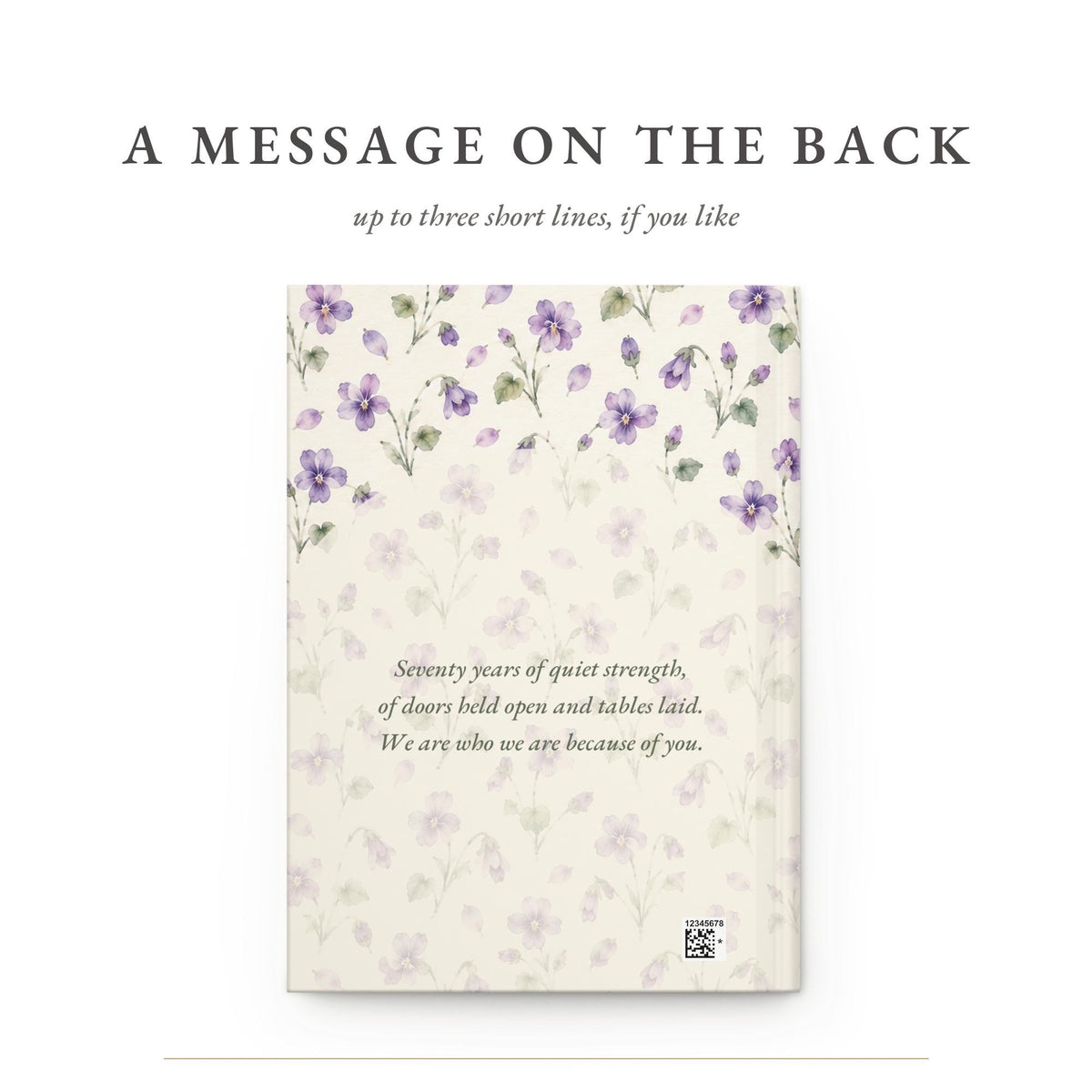 Chapter Birth Flower Birthday Journal for Her, photo 12