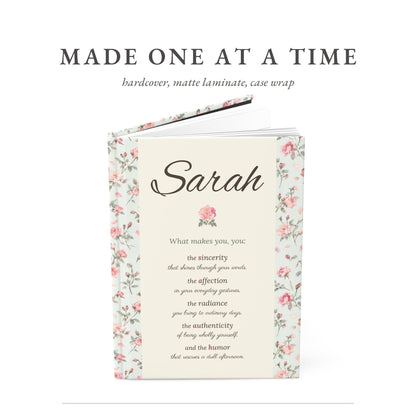 Personalized Birth Flower Name Poem Journal, photo 10