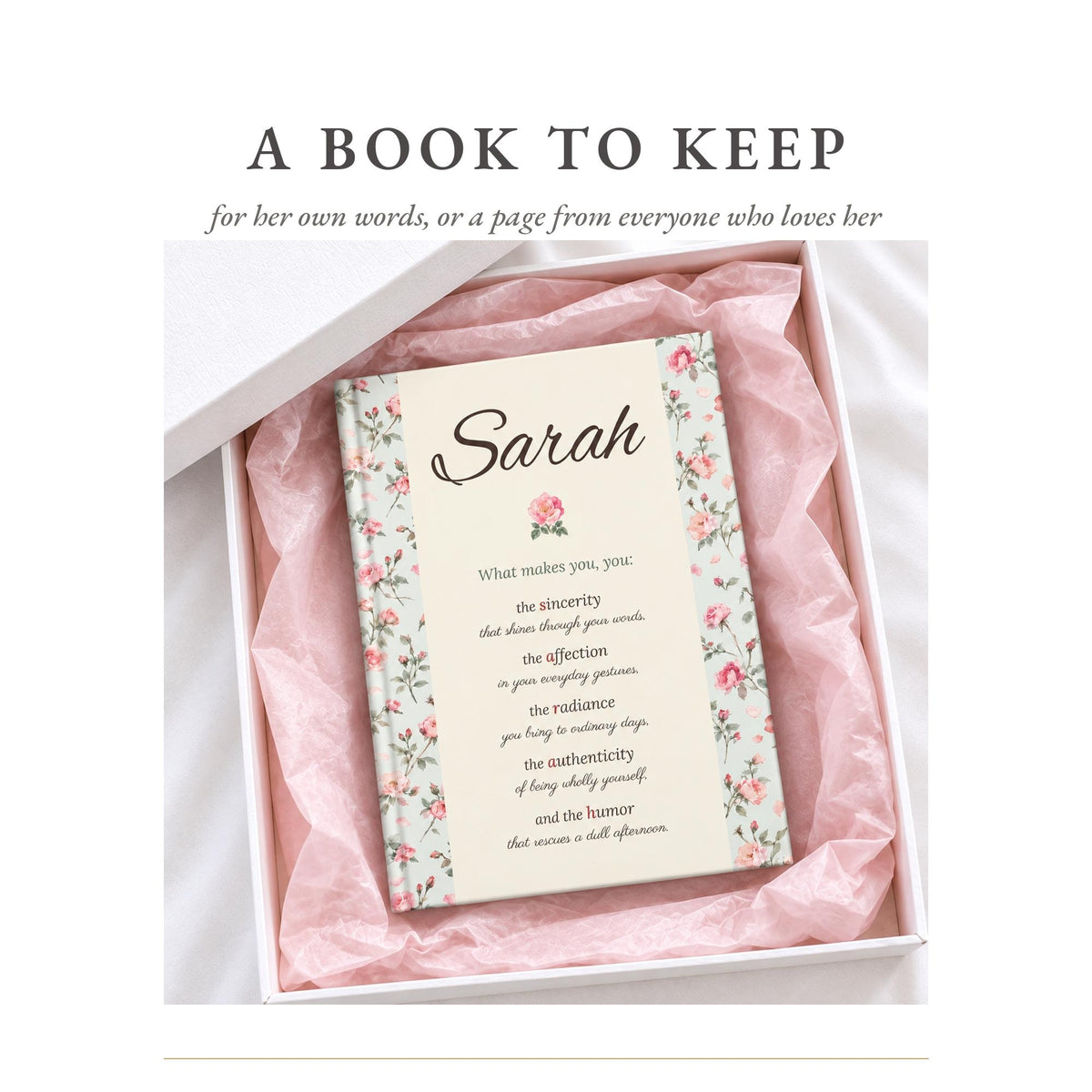 Personalized Birth Flower Name Poem Journal, photo 12