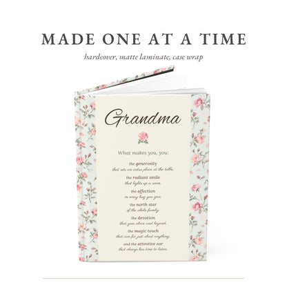Personalized Birth Flower Name Poem Journal for Grandma, photo 10