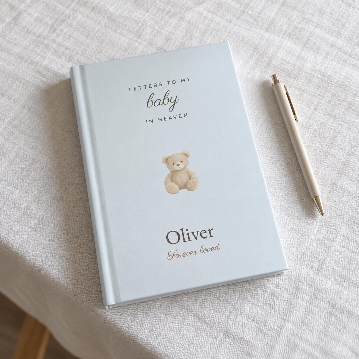 Letters to My Baby in Heaven, plush toy journal, photo 2