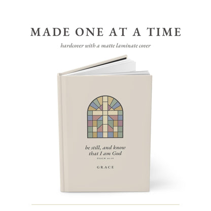Personalized Prayer Journal, stained glass cover, photo 2