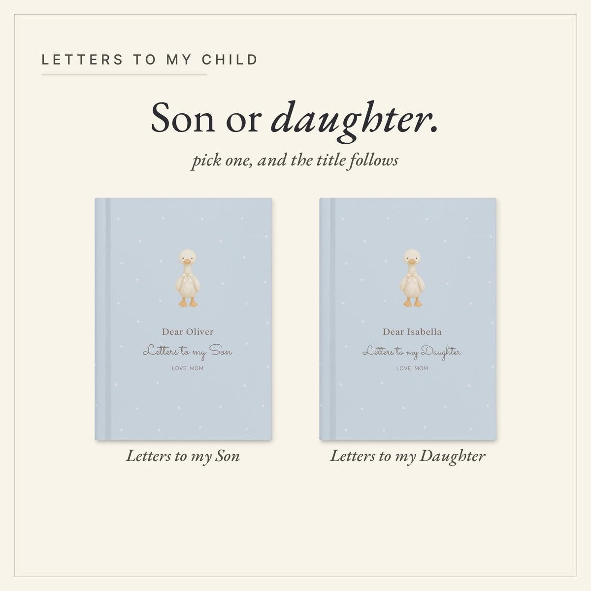 Letters to My Son or Daughter Journal, photo 4