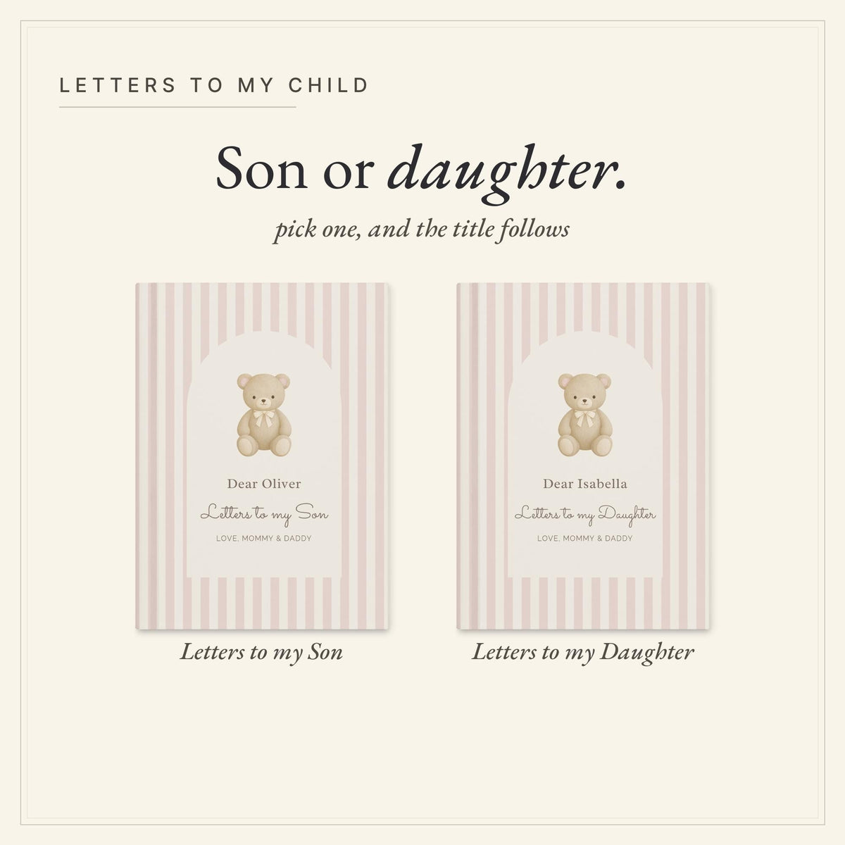 Letters to My Daughter or Son Journal, photo 4