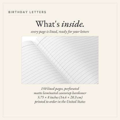 Birthday Letters Journal, photo 7