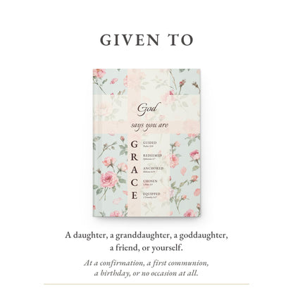 A gift for a daughter, granddaughter, goddaughter or friend