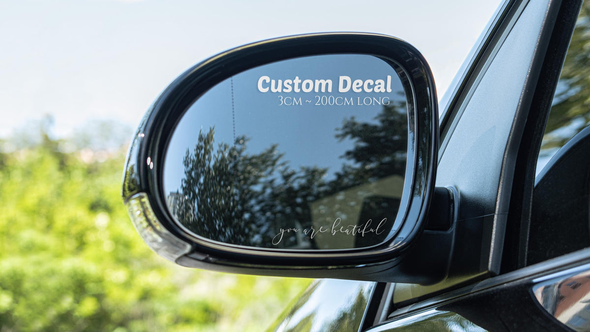Custom Vinyl Decal: Personalized Name Sticker for Car, Scooter, Bike – view 3