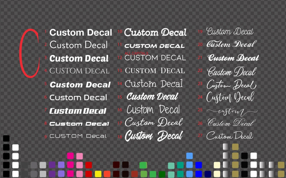 Custom Indoor Wall Vinyl Decal: Personalized Name Sticker for indoor walls, Removable matt – view 6